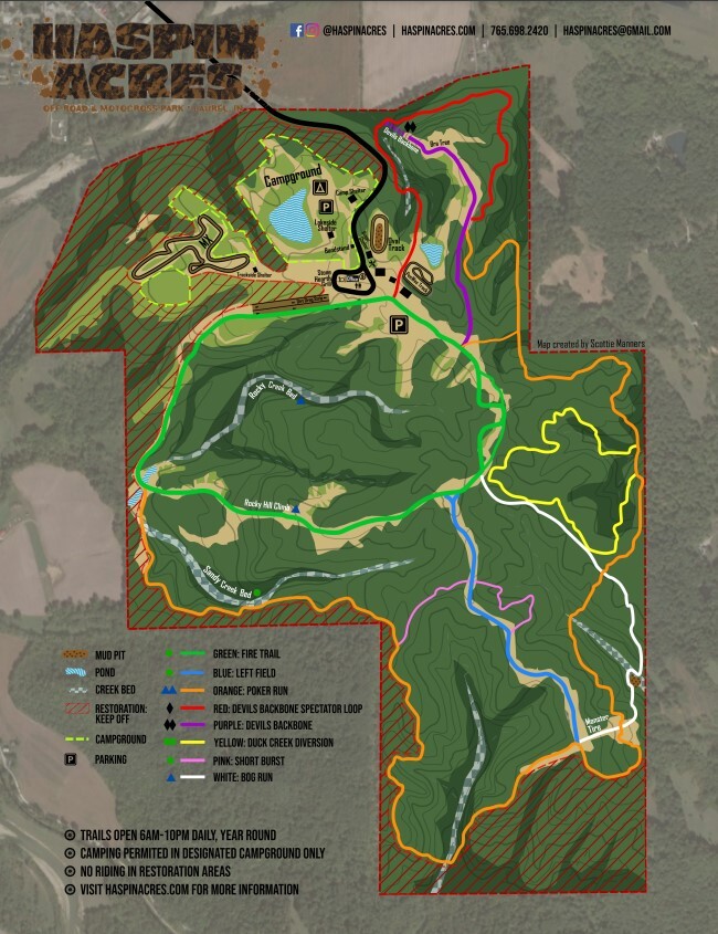 Map of Haspin Acres